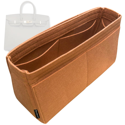 Bag Insert for (Hermes, Birkin 40) Organizer Tote Purse Organiser Liner Shaper [Premium Felt Material]