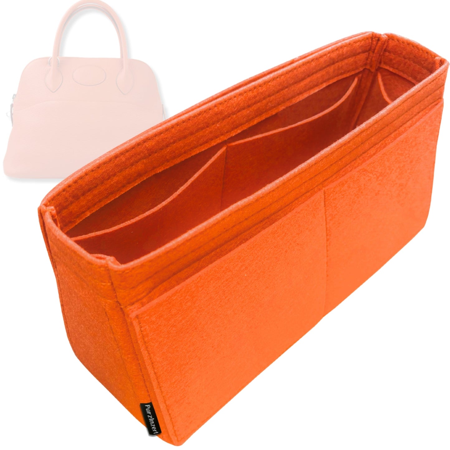 Bag Insert for (Hermes, Bolide 31) Organizer Tote Purse Organiser Liner Shaper [Premium Felt Material]