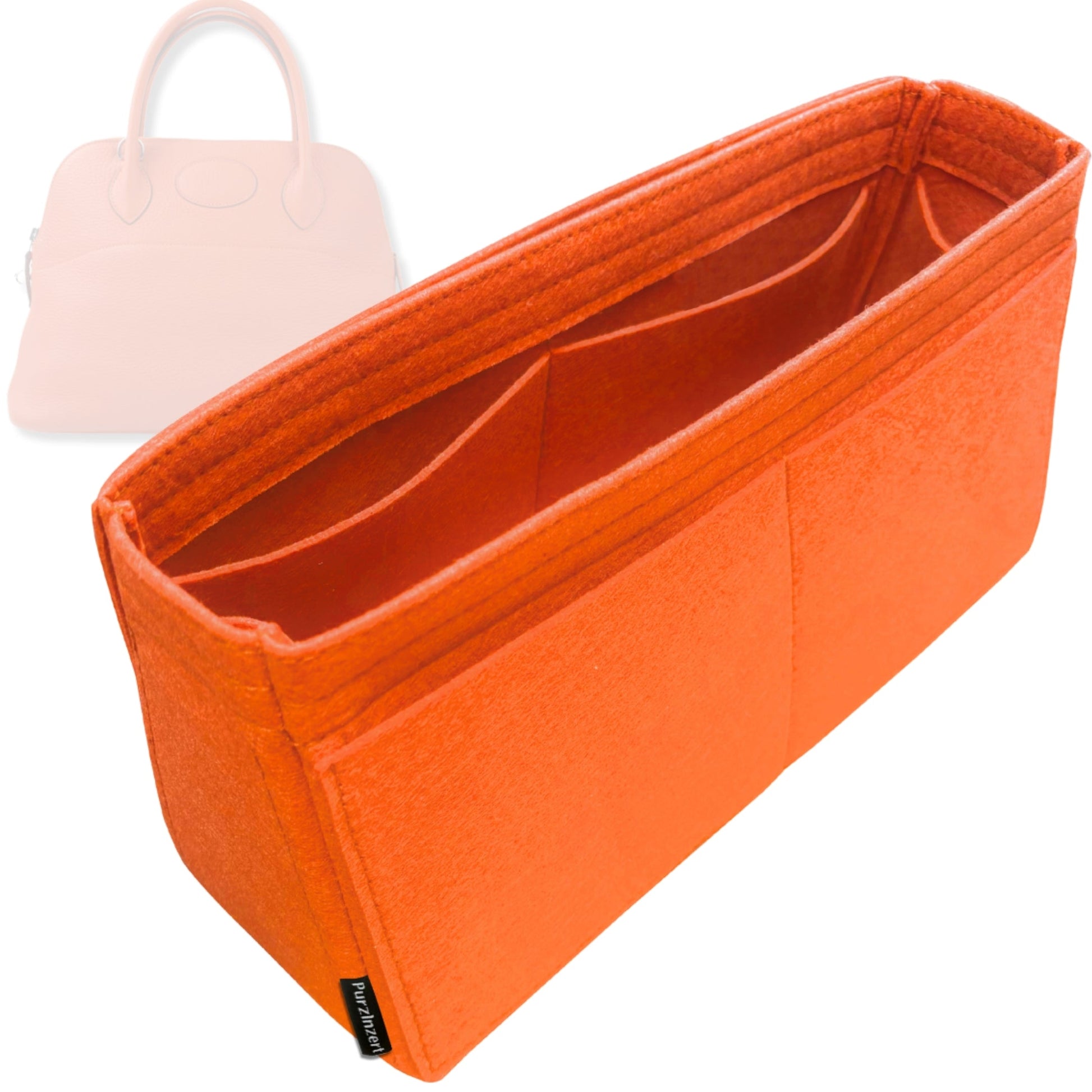 Bag Insert for (Hermes, Bolide 31) Organizer Tote Purse Organiser Liner Shaper [Premium Felt Material]