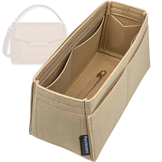 Bag Insert for (Strathberry, Mosaic Bag) Organizer Tote Purse Organiser Liner Shaper [Premium Felt Material]
