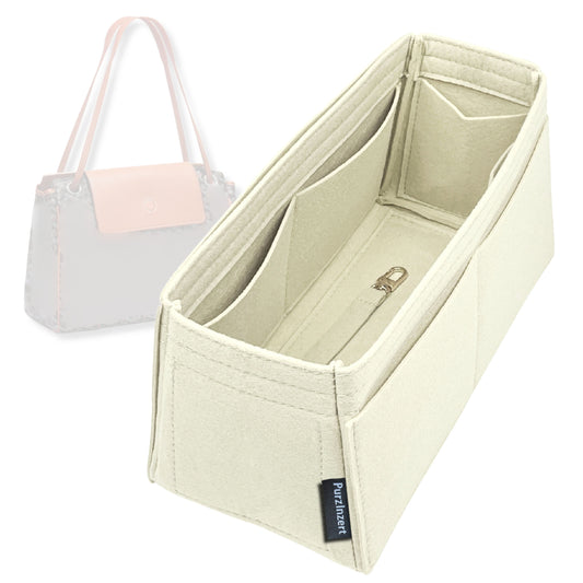 Bag Insert for (Goyard, Rouette Souple Bag) Organizer Tote Purse Organiser Liner Shaper [Premium Felt Material]