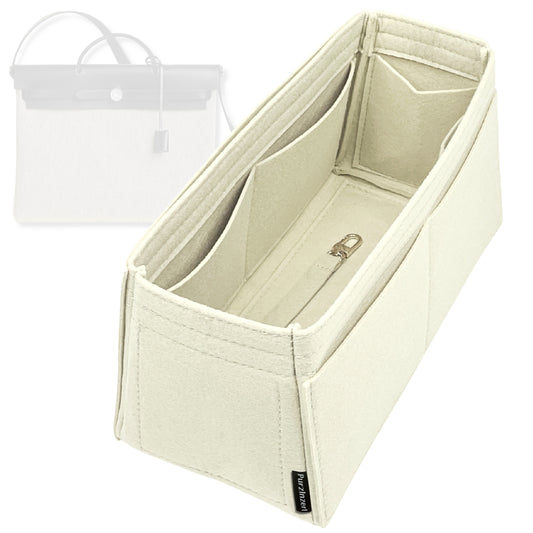 Bag Insert for (Hermes, Herbag Messenger 39) Organizer Tote Purse Organiser Liner Shaper [Premium Felt Material]