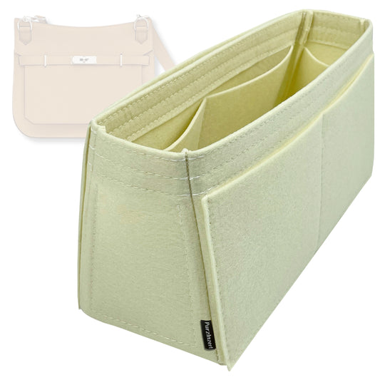 Bag Insert for (Hermes, Jypsiere 37) Organizer Tote Purse Organiser Liner Shaper [Premium Felt Material]