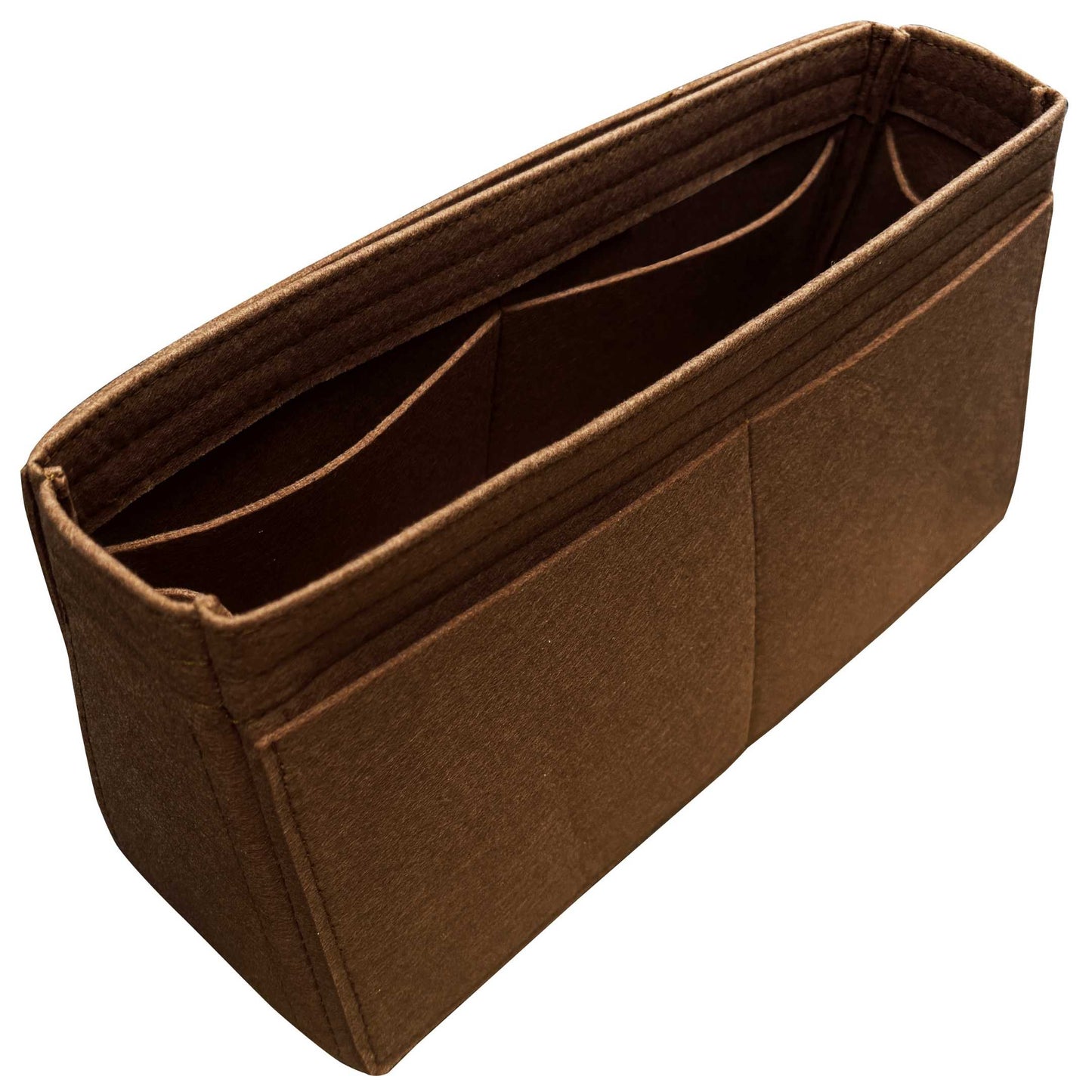 Bag Insert for (Tory Burch, Small Romy Hobo Bag) Organizer of Felt Fabric