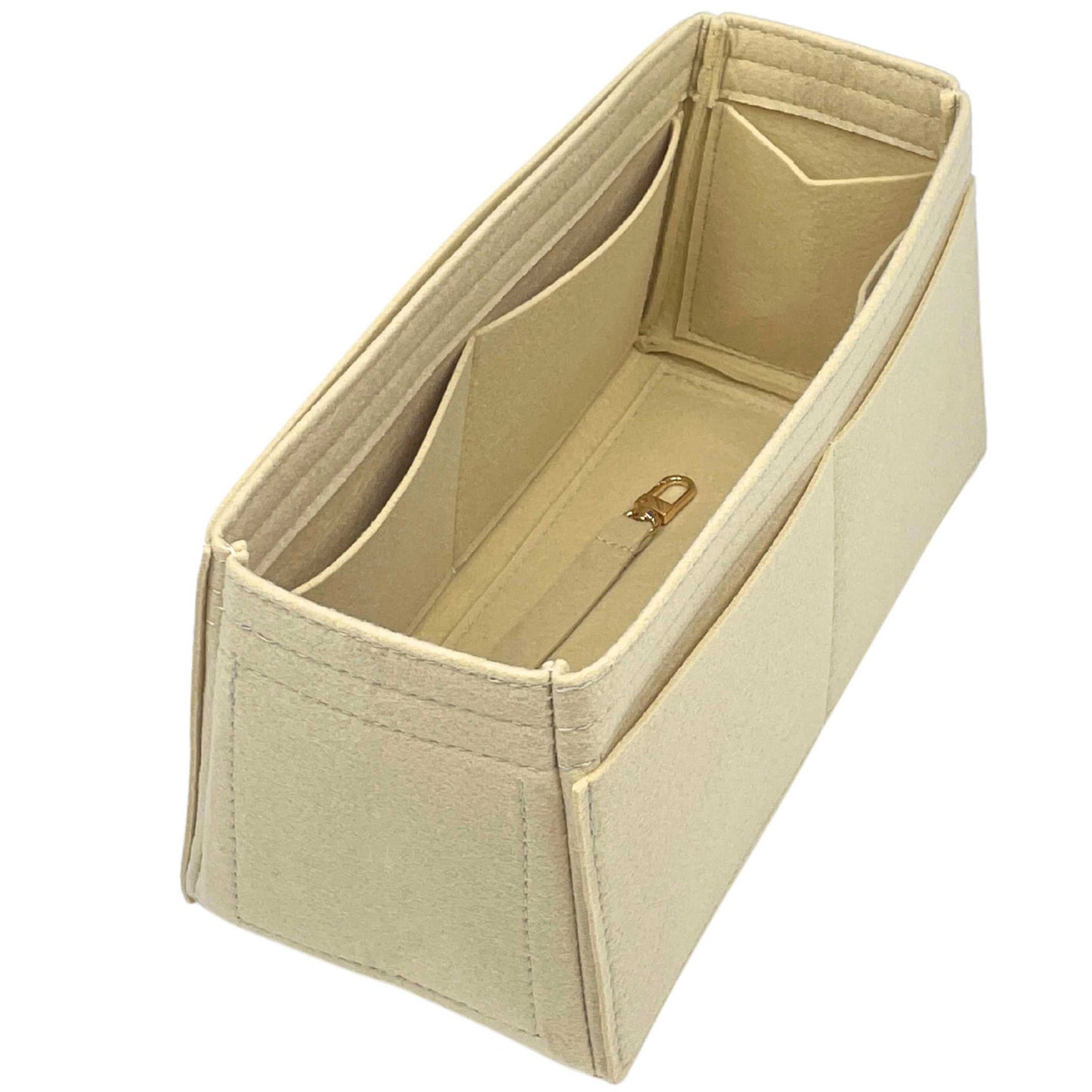 Bag Insert for (Tory Burch, Romy Hobo Bag) Organizer of Felt Fabric