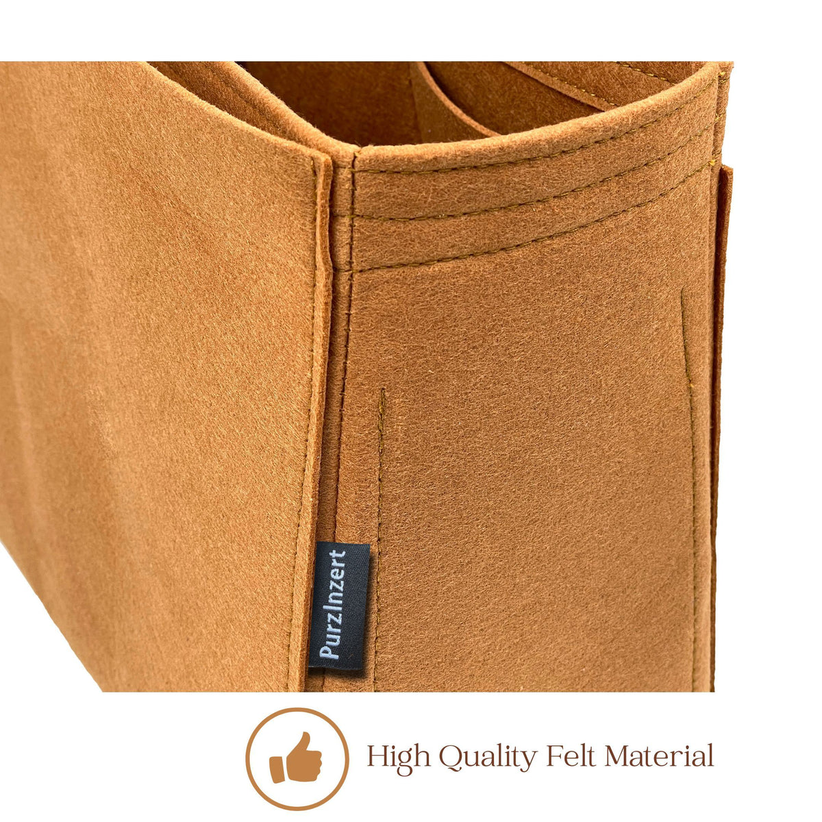 Bag Insert for (LV, CarryAll East West) Organizer of Felt Fabric