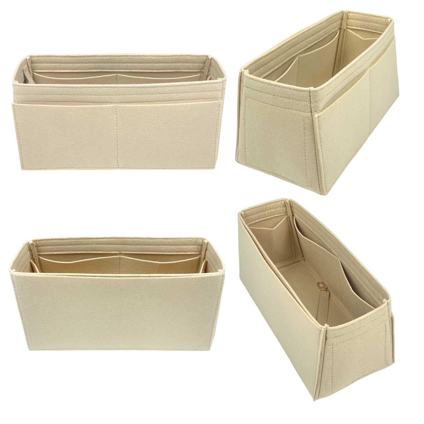 Bag Insert for (Coach, Juliet Shoulder Bag 38) Organizer of Felt Fabric