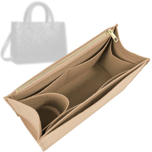 Bag Insert for (Tory Burch, T Monogram Top-Handle Tote) Organizer Tote Purse Organiser Liner Shaper [Premium Felt Material]