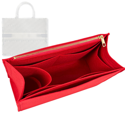 Bag Insert for (Dior, Book Tote Small) Organizer Tote Purse Organiser Liner Shaper [Premium Felt Material]