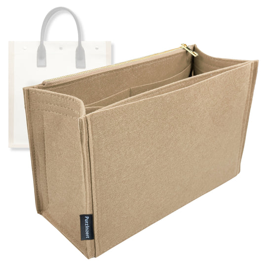Bag Insert for (Saint Laurent (YSL), Rive Gauche N-S) Organizer Tote Purse Organiser Liner Shaper [Premium Felt Material]