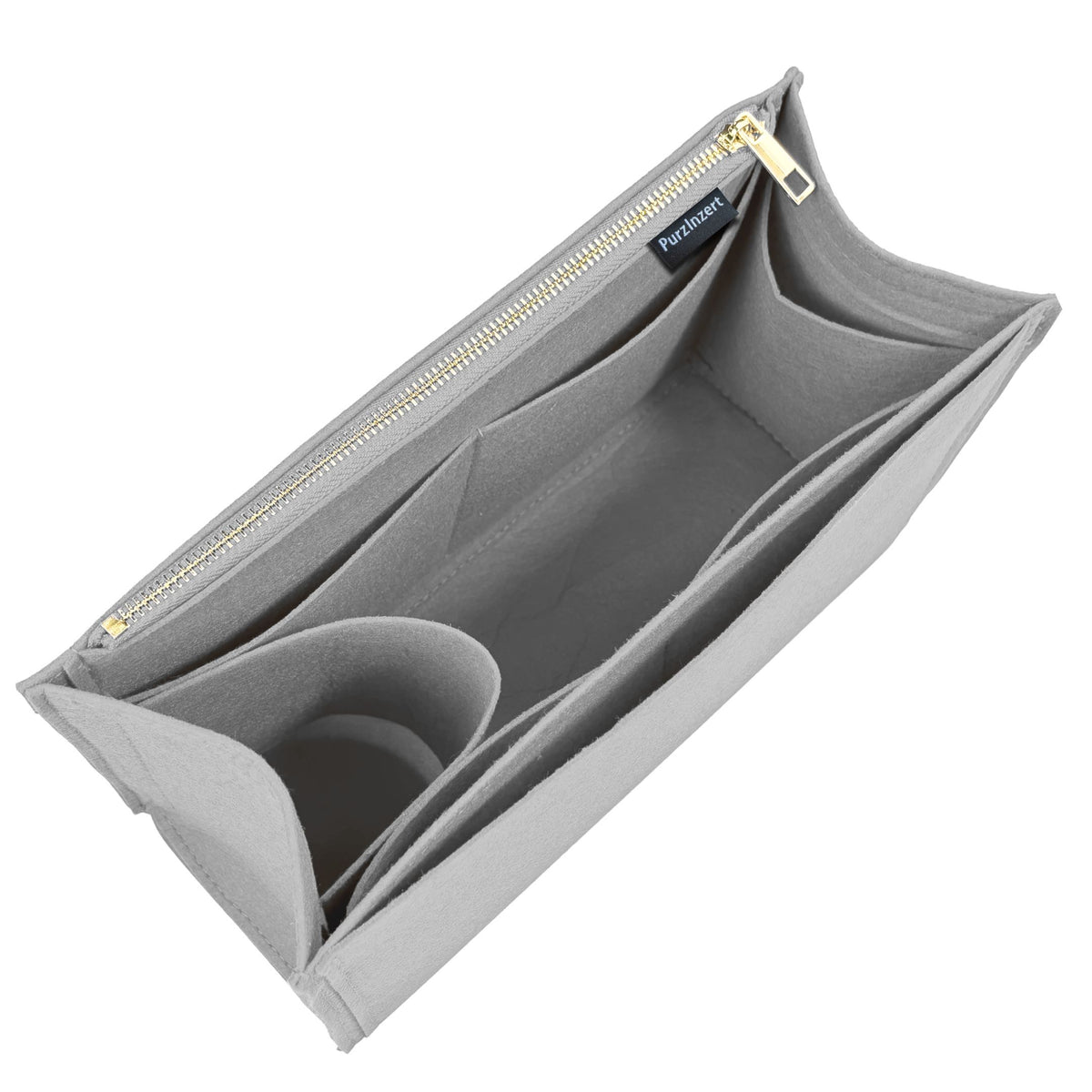 Bag Insert for (Dior, Dio*iviera Small Spongy Book Tote) Organizer of Felt Fabric