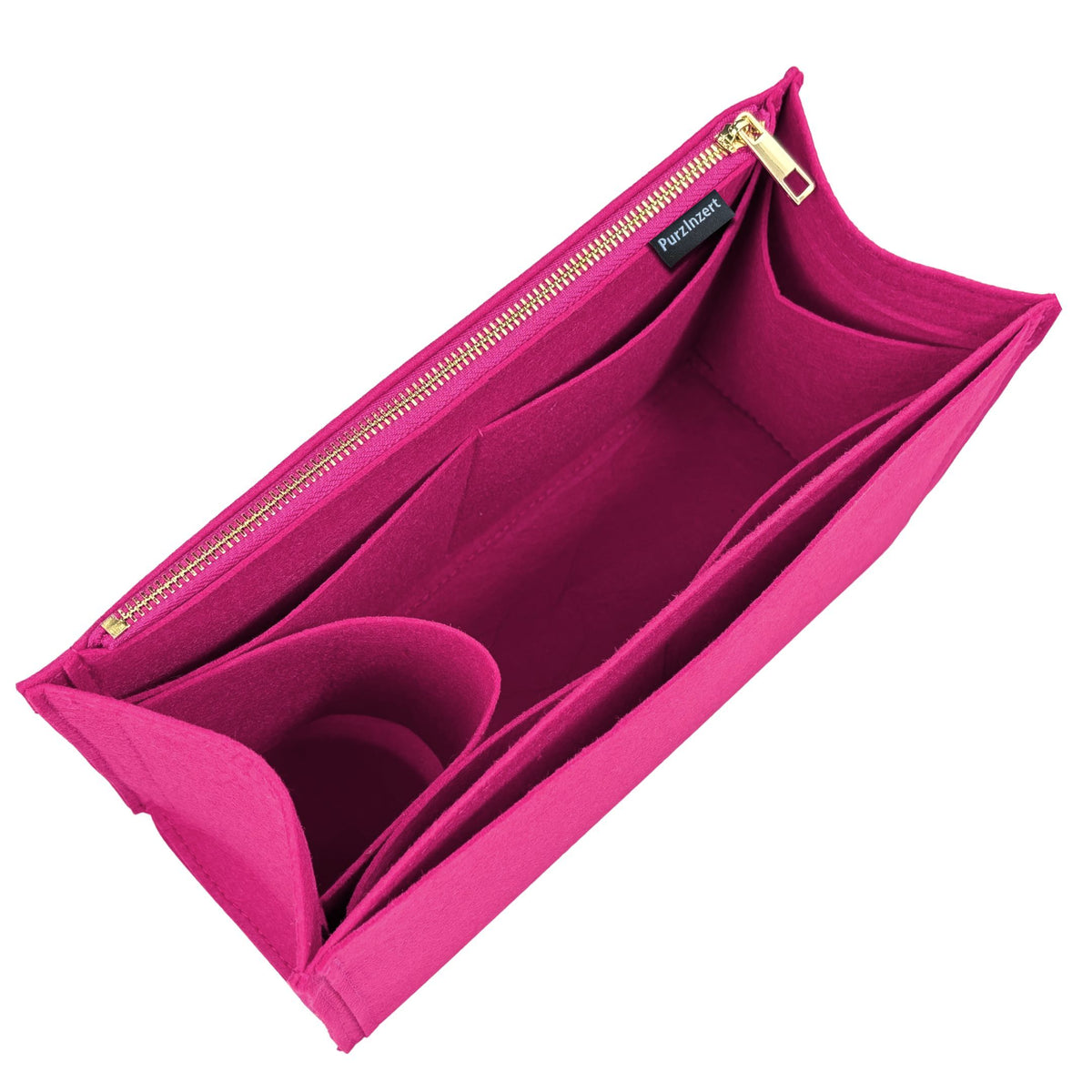 Bag Insert for (Dior, Dio*iviera Medium Spongy Book Tote) Organizer of Felt Fabric