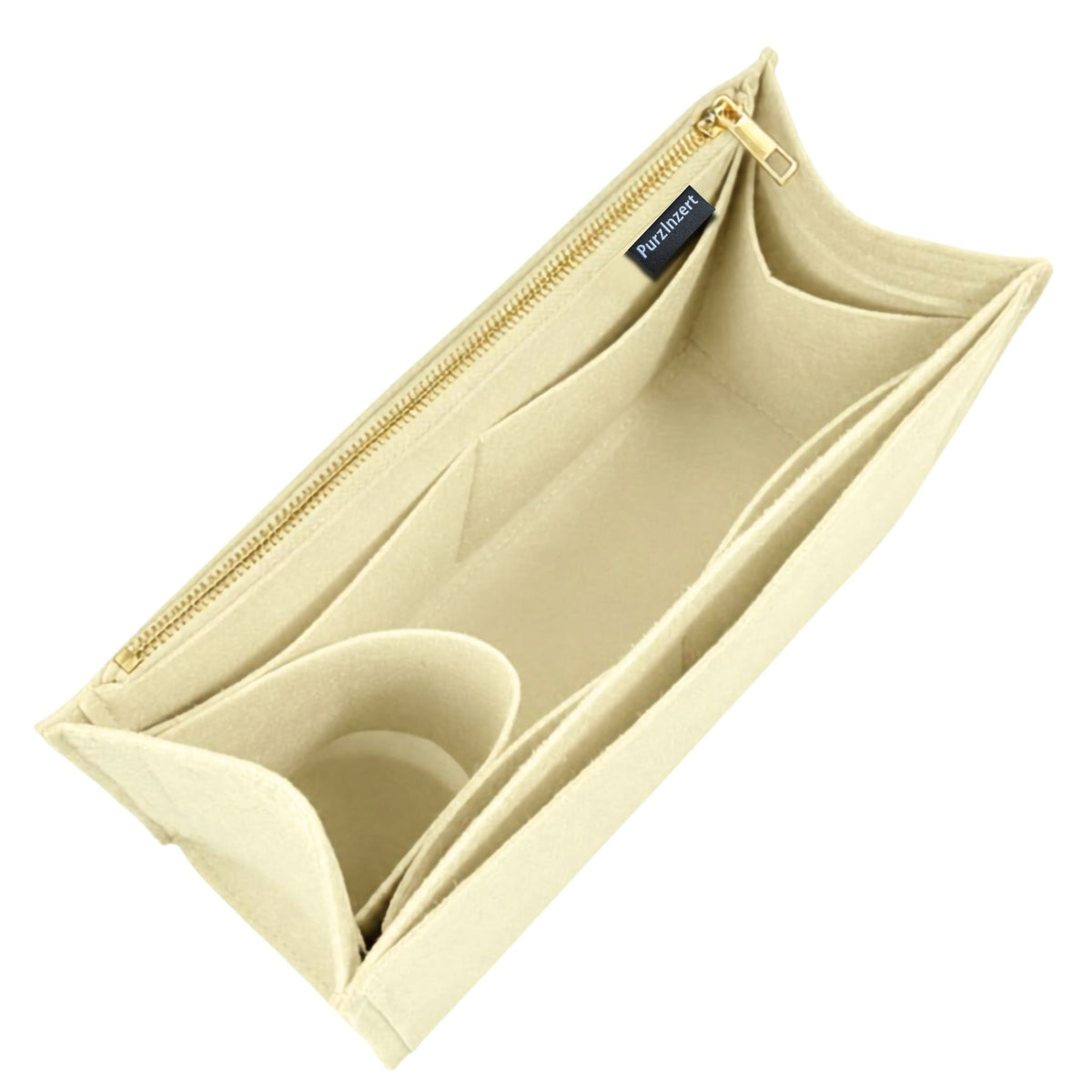 Bag Insert for (Dior, Dio*iviera Small Spongy Book Tote) Organizer of Felt Fabric