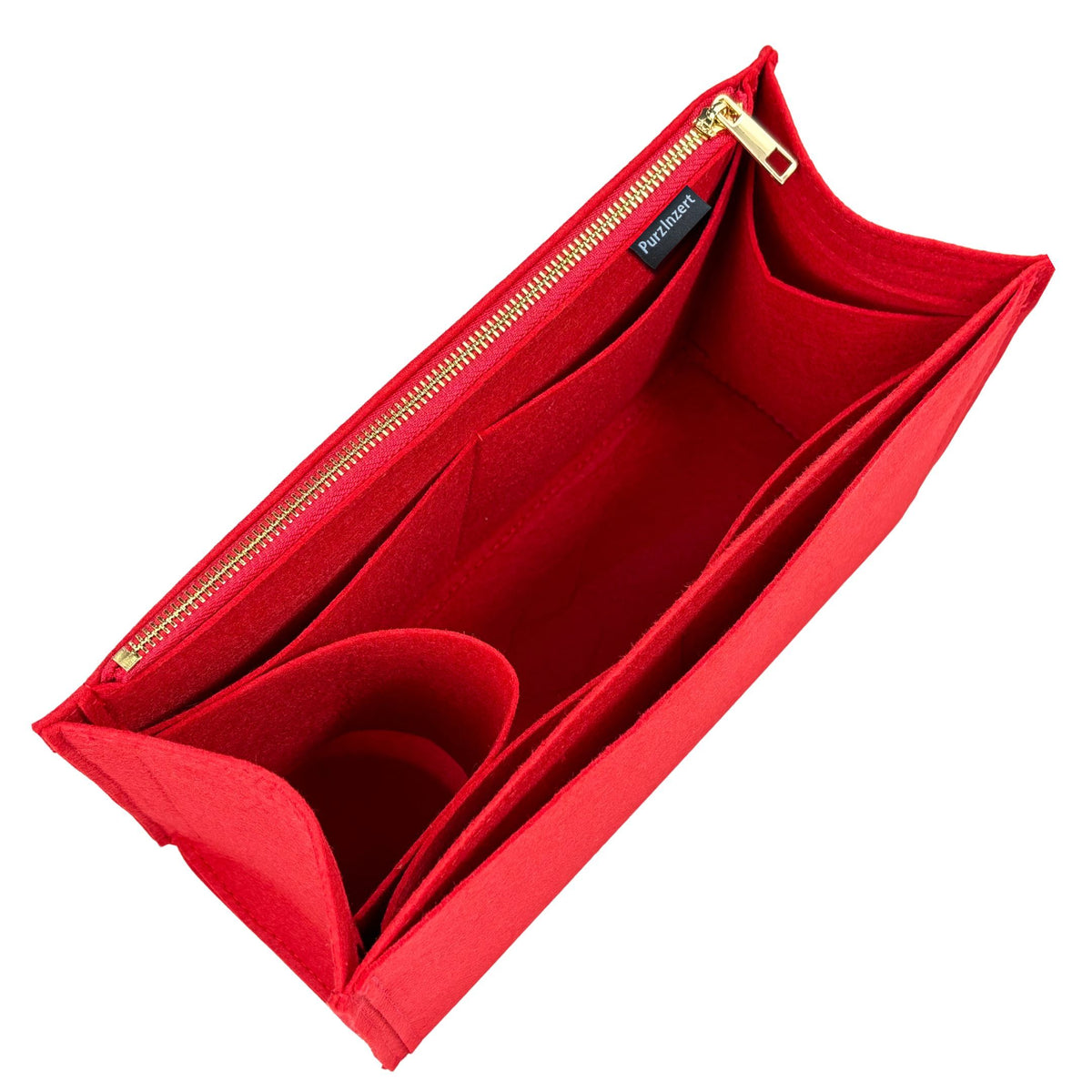 Bag Insert for (Dior, Dio*iviera Medium Spongy Book Tote) Organizer of Felt Fabric