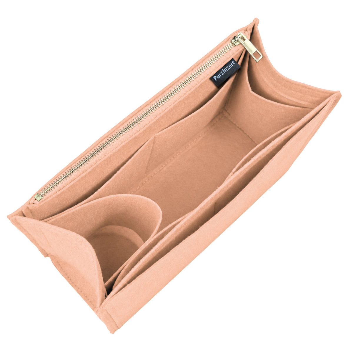 Bag Insert for (Dior, Dio*iviera Medium Spongy Book Tote) Organizer of Felt Fabric