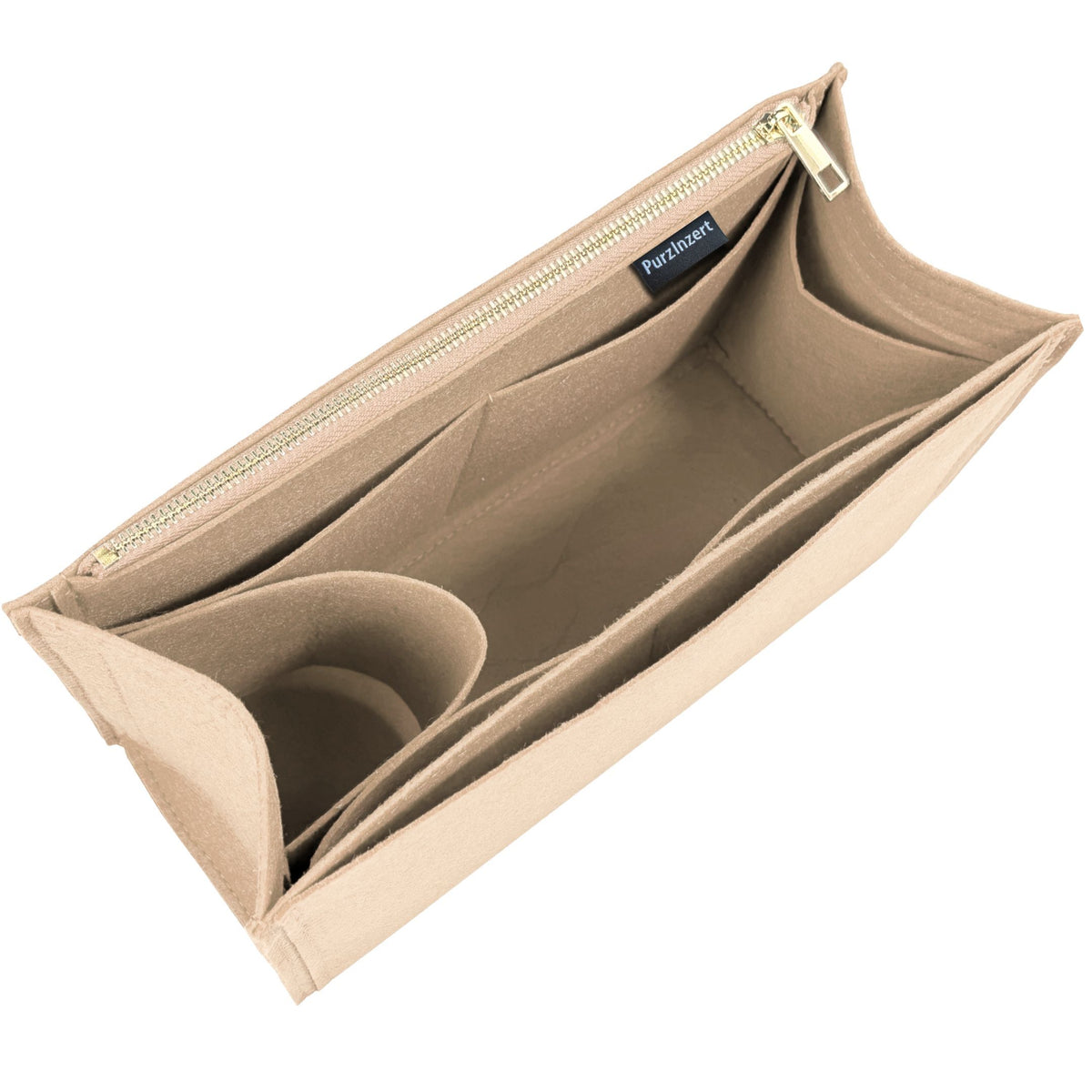 Bag Insert for (Dior, Dio*iviera Small Spongy Book Tote) Organizer of Felt Fabric