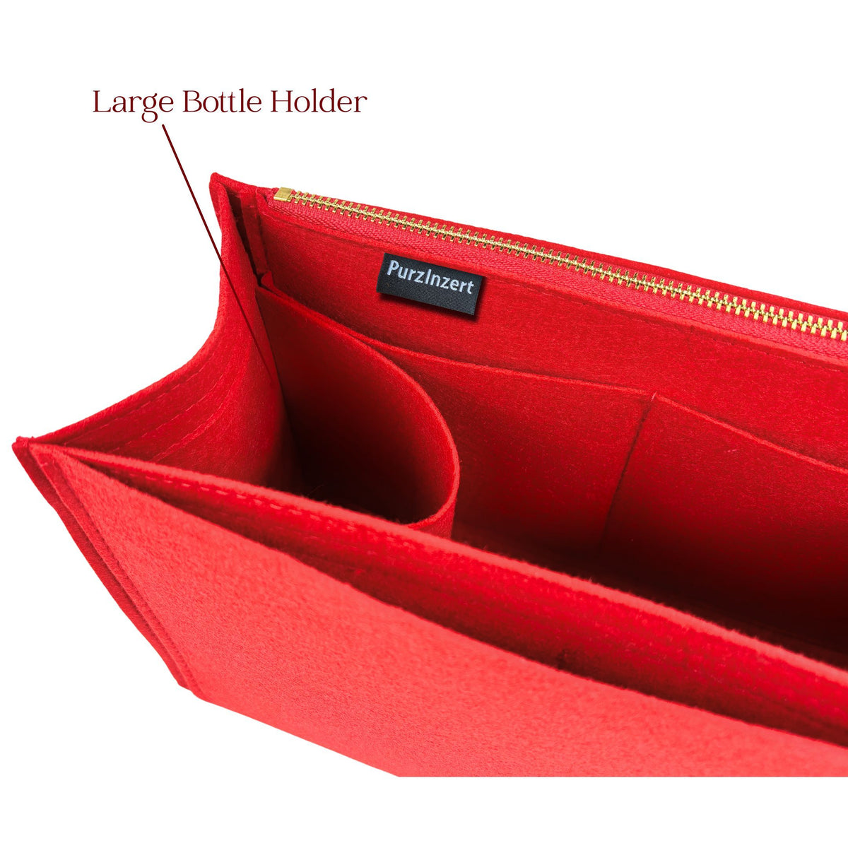 Bag Insert for (Chloe, Woody Loop Tote Bag) Organizer of Felt Fabric