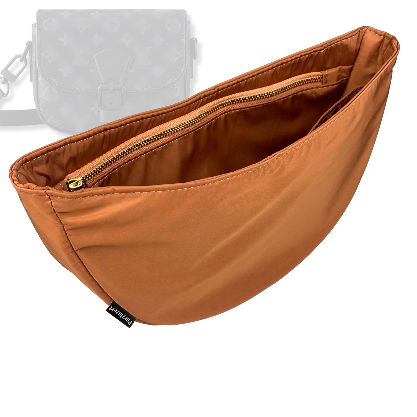 Bag Insert for (LV, Montsouris Messenger PM) Organizer Tote Purse Organiser Liner Shaper [Premium Nylon Material]