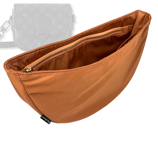 Bag Insert for (LV, Montsouris Messenger PM) Organizer Tote Purse Organiser Liner Shaper [Premium Nylon Material]
