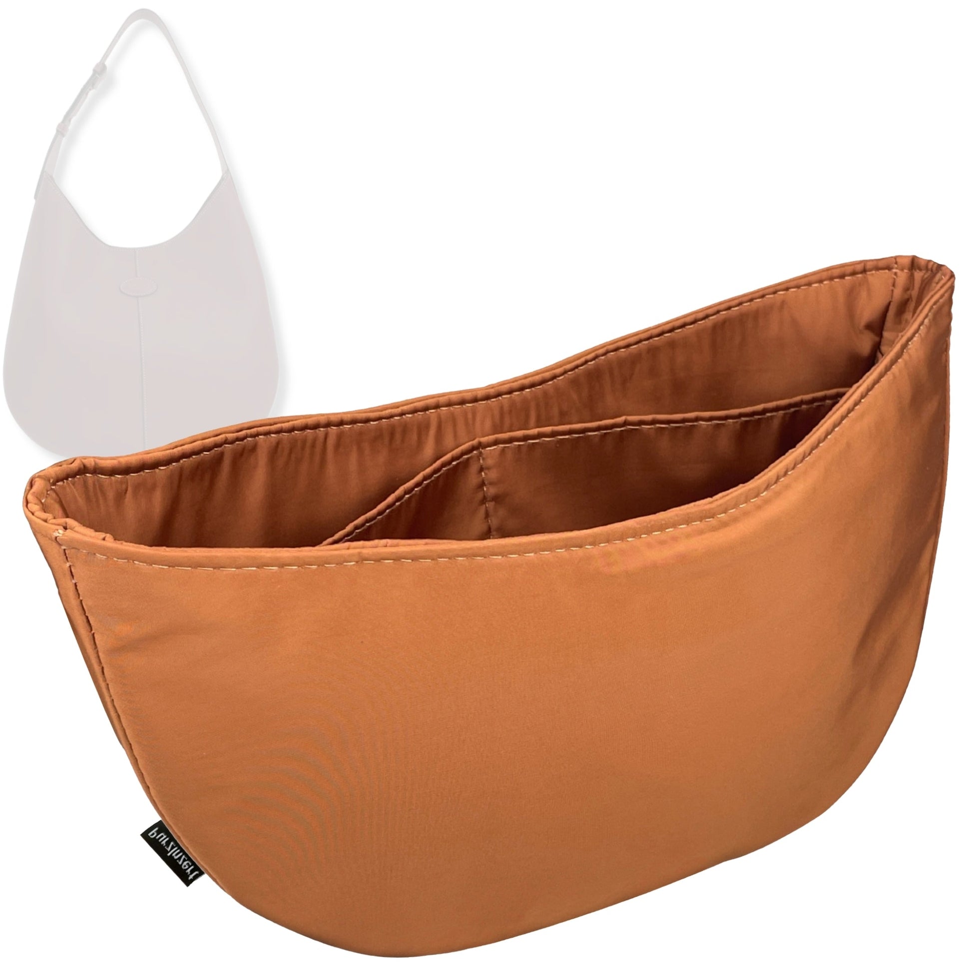 Bag Insert for (Tod's, Di Bag Hobo in Leather Small) Organizer Tote Purse Organiser Liner Shaper [Premium Nylon Material]