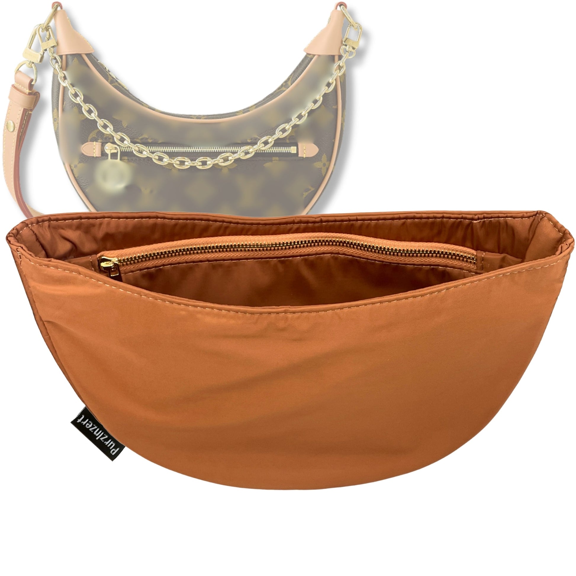 Bag Insert for (LV, Loop Bag) Organizer Tote Purse Organiser Liner Shaper [Premium Nylon Material]