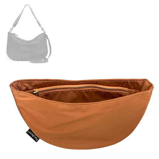 Bag Insert for (Clare V., Petit Moyen) Organizer Tote Purse Organiser Liner Shaper [Premium Nylon Material]