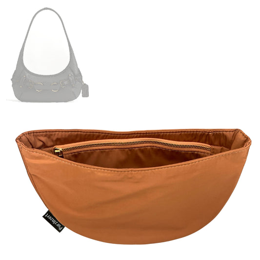 Bag Insert for (Coach, BELTED ERGO SHOULDER BAG 26) Organizer Tote Purse Organiser Liner Shaper [Premium Nylon Material]