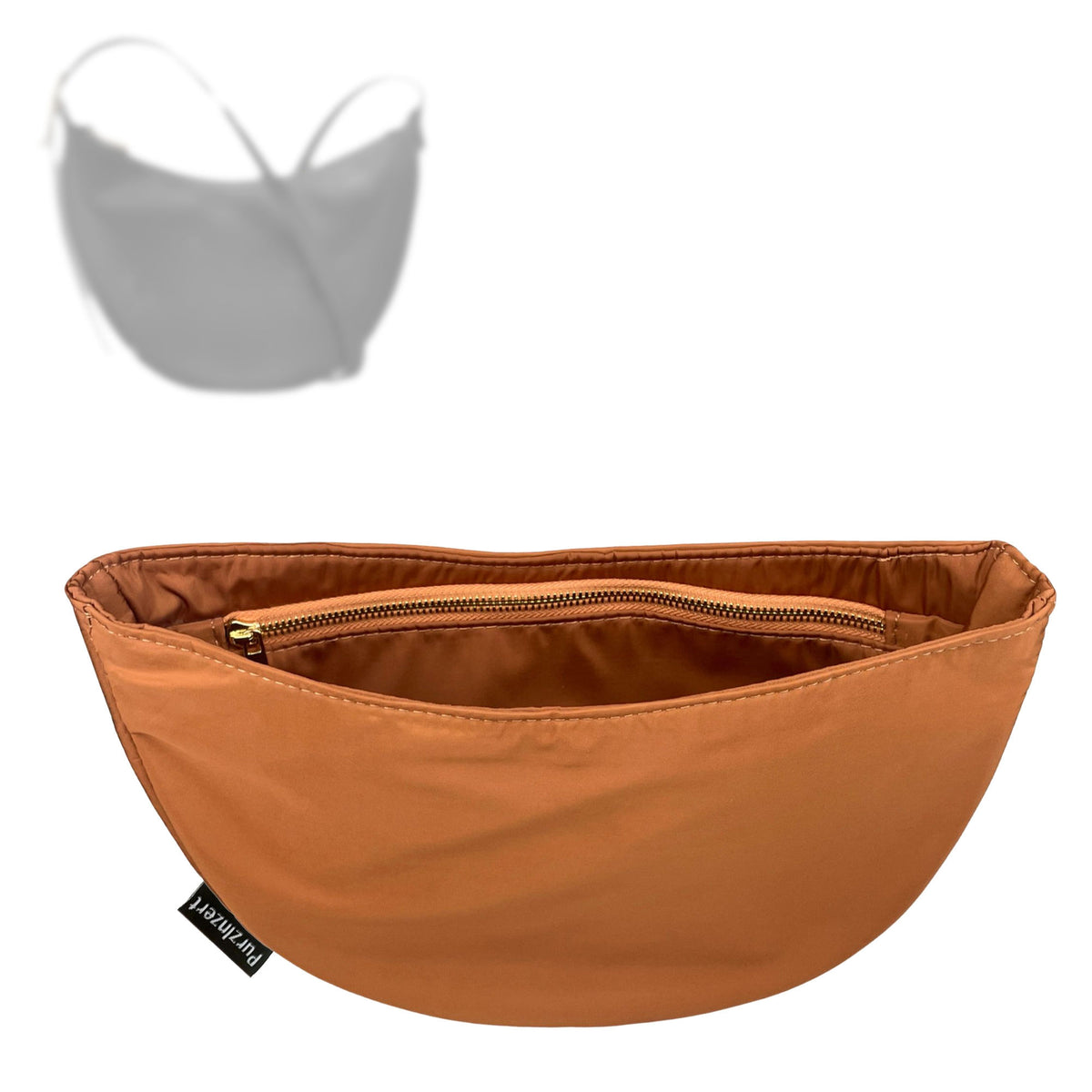Bag Insert for (Longchamp, Le Foulonne S Crossbody Bag) Organizer Tote Purse Organiser Liner Shaper [Premium Nylon Material]
