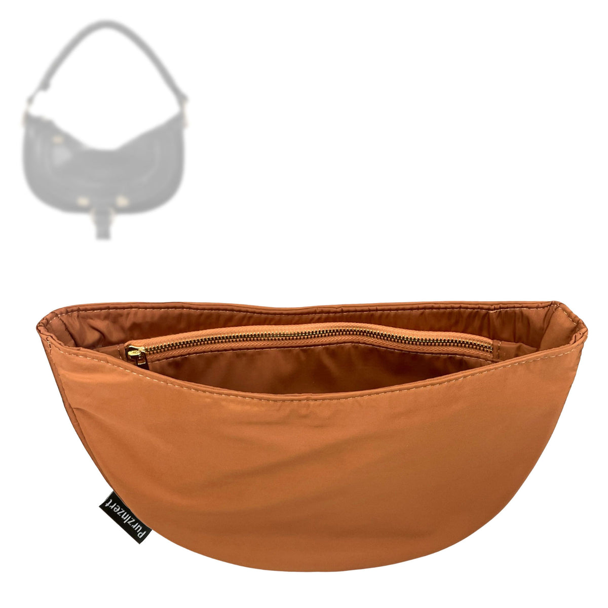 Bag Insert for (Chloe, Mini Marcie Shoulder Bag) Organizer Tote Purse Organiser Liner Shaper [Premium Nylon Material]