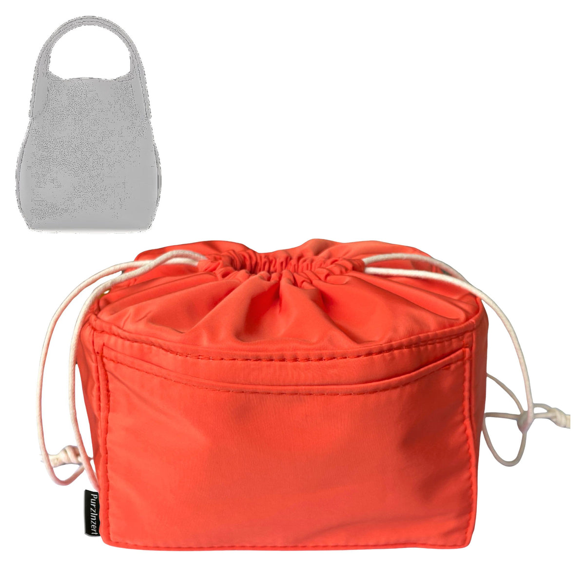 Bag Insert for (Loro Piana, Micro Bale bag) Organizer Tote Purse Organiser Liner Shaper [Premium Nylon Material]