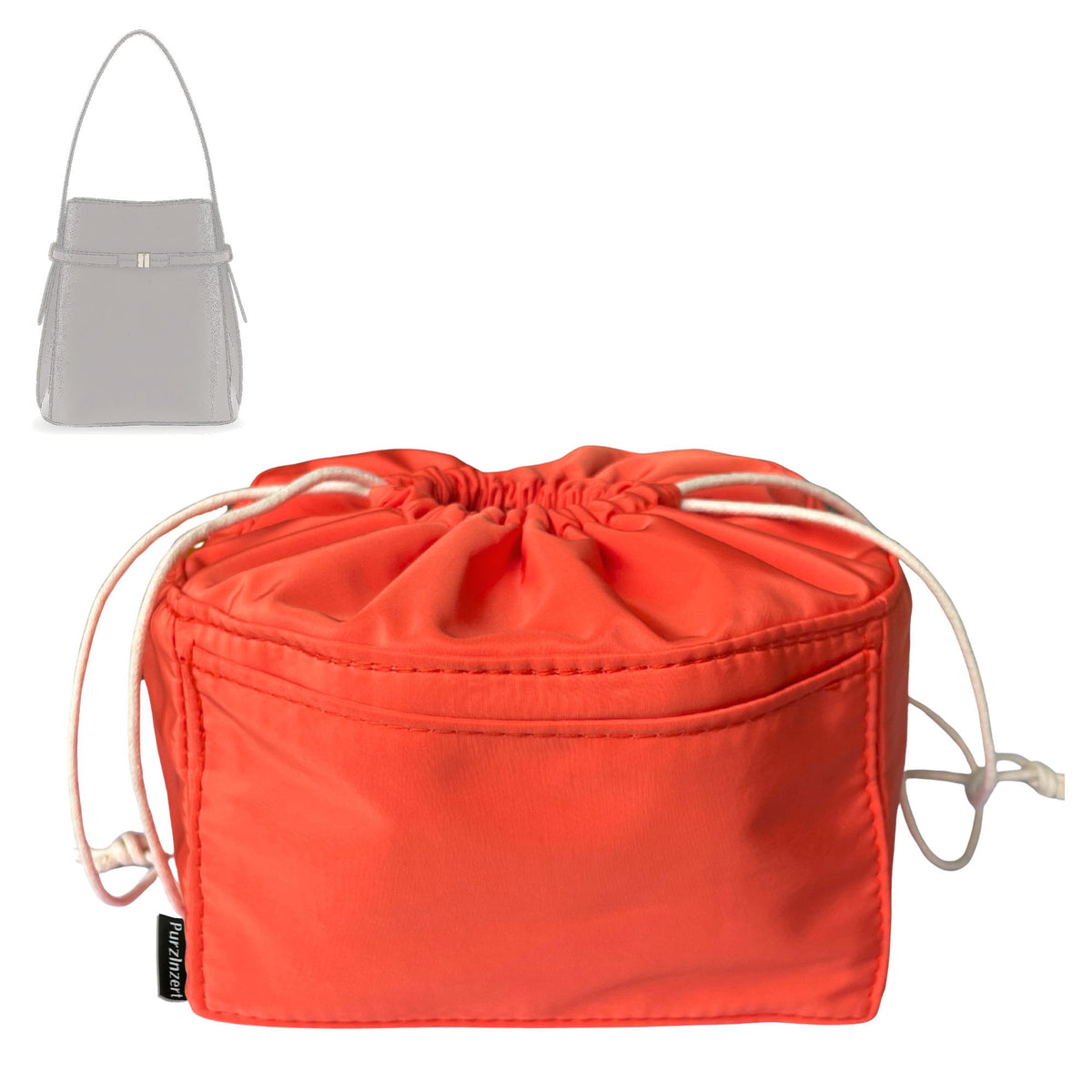 Bag Insert for (Toteme, Belted leather bucket bag) Organizer Tote Purse Organiser Liner Shaper [Premium Nylon Material]