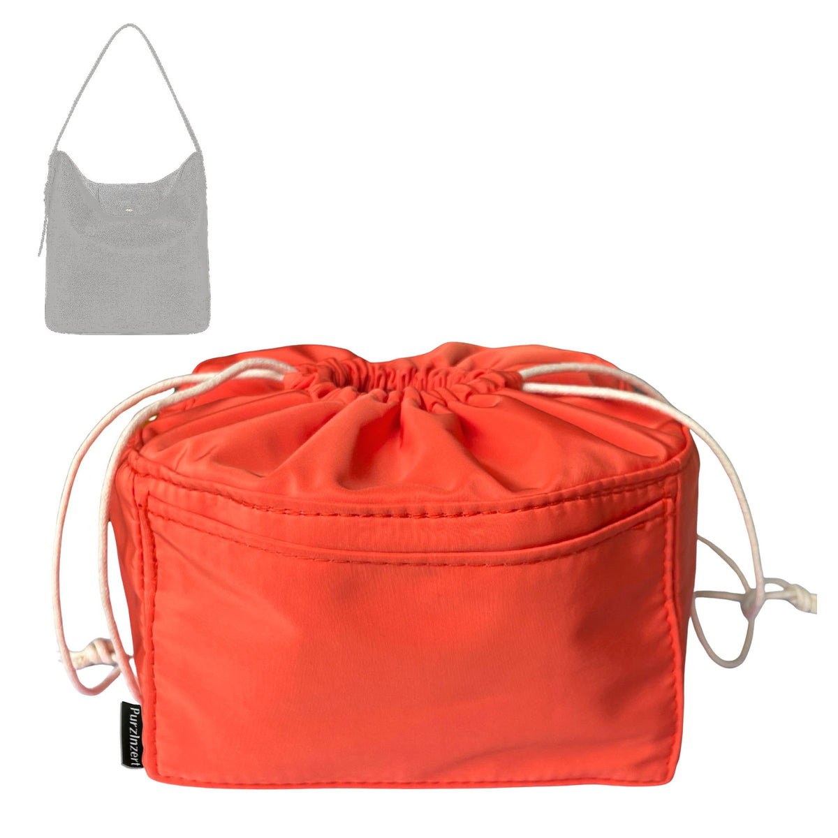 Bag Insert for (Longchamp, Le Cadence L Shoulder bag) Organizer Tote Purse Organiser Liner Shaper [Premium Nylon Material]