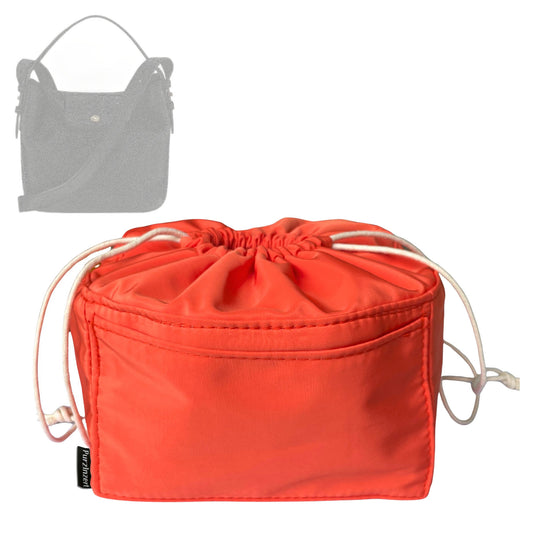 Bag Insert for (Longchamp, Le Cadence S Bucket bag) Organizer Tote Purse Organiser Liner Shaper [Premium Nylon Material]