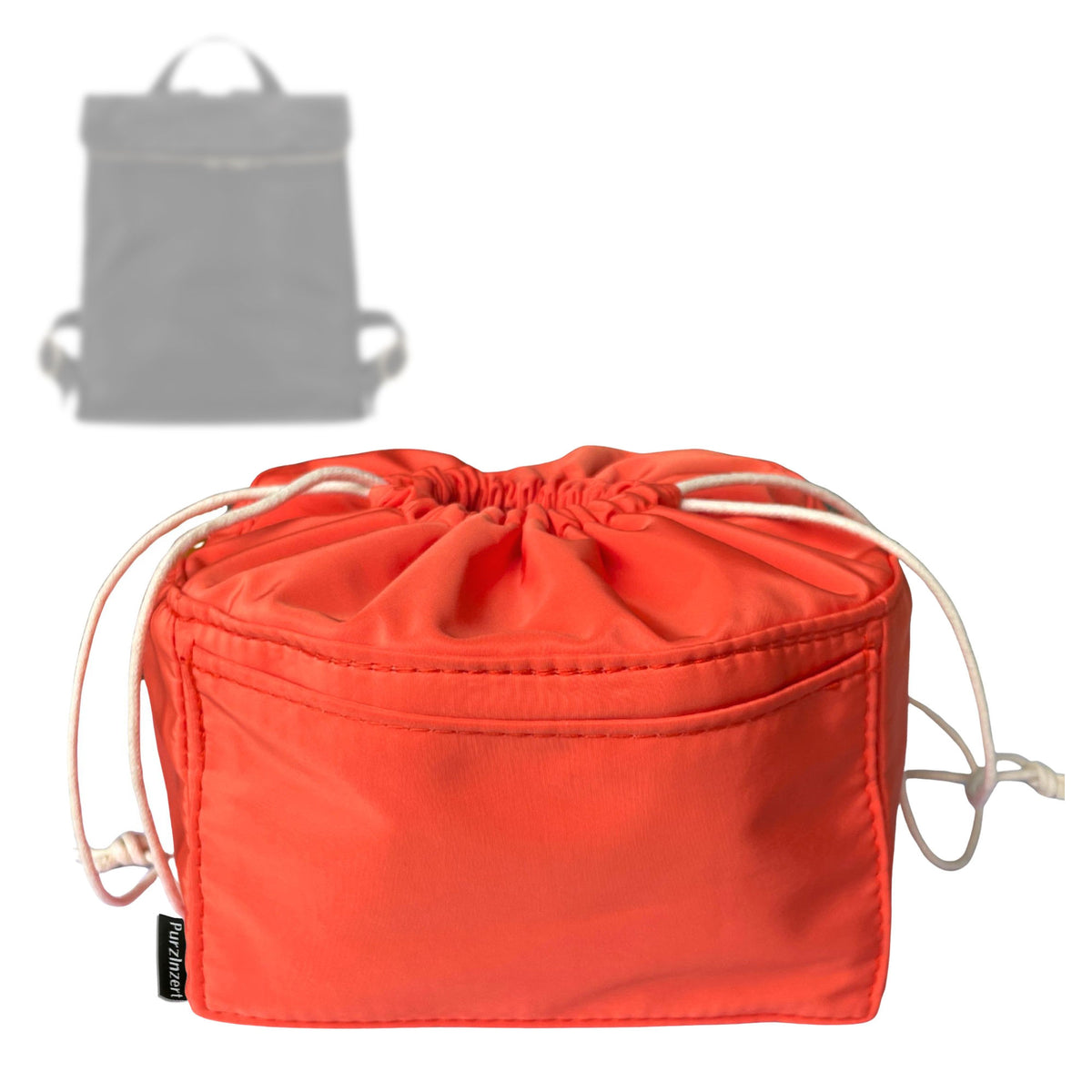 Bag Insert for (Longchamp, Le Foulonne M Backpack) Organizer Tote Purse Organiser Liner Shaper [Premium Nylon Material]