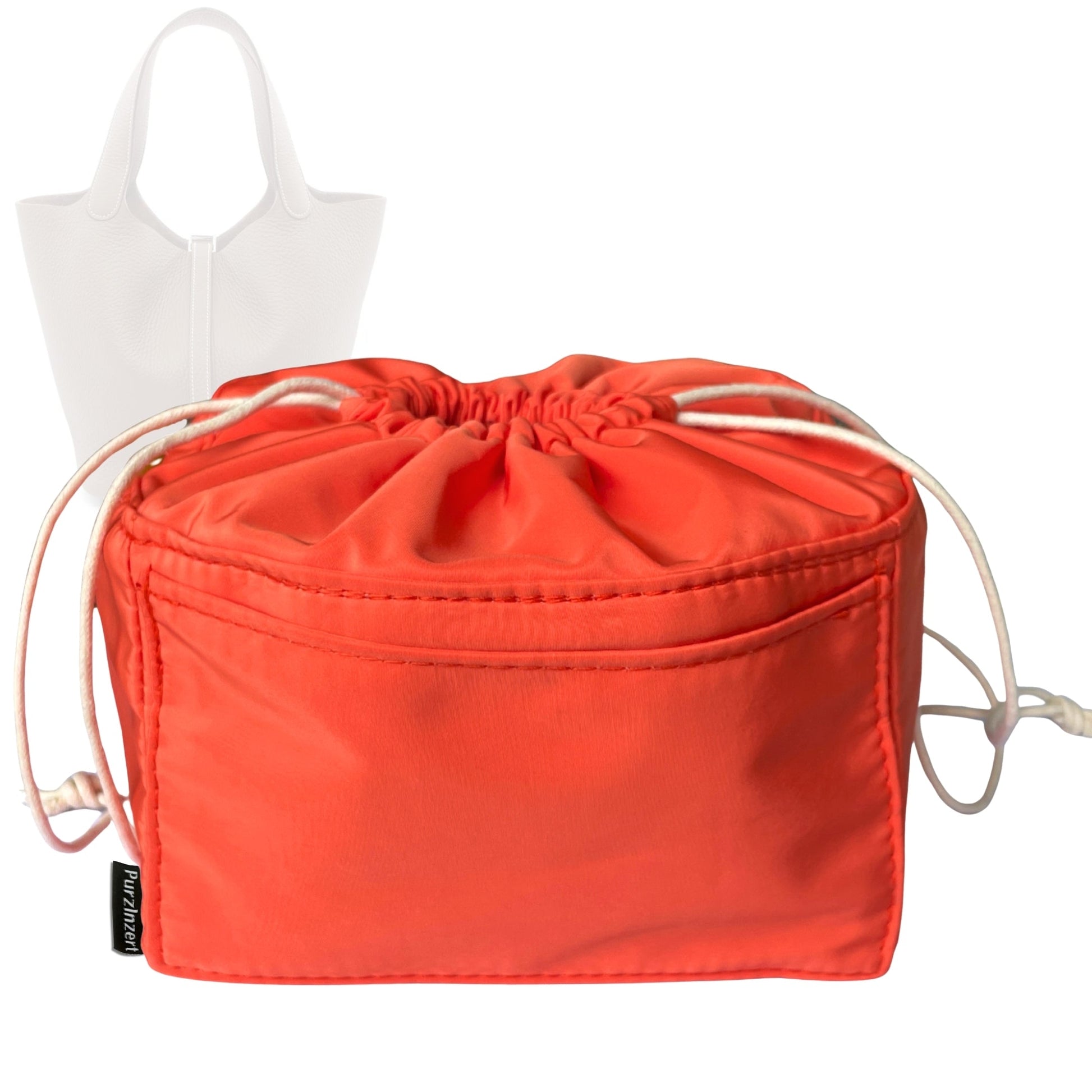 Bag Insert for (Hermes, Picotin 26 (GM)) Organizer Tote Purse Organiser Liner Shaper [Premium Nylon Material]