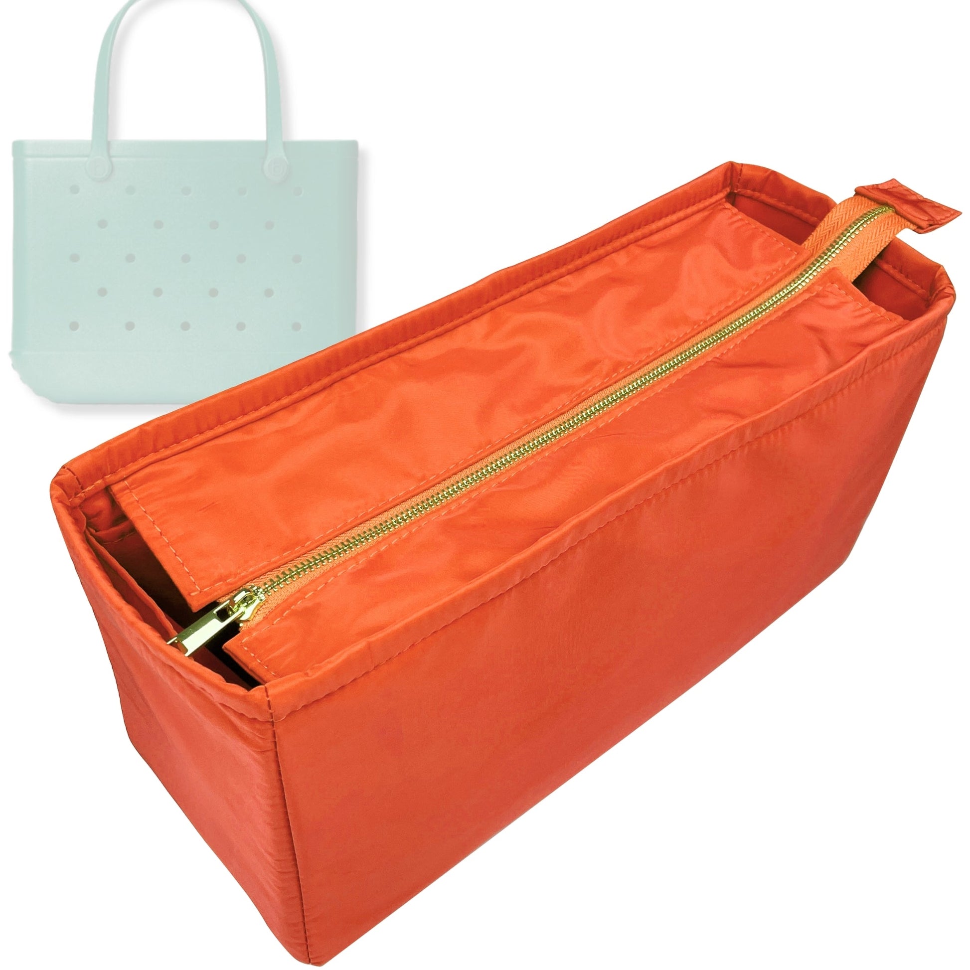 Bag Insert for (Bogg, Baby Bogg Bag) Organizer Tote Purse Organiser Liner Shaper [Premium Nylon Material]