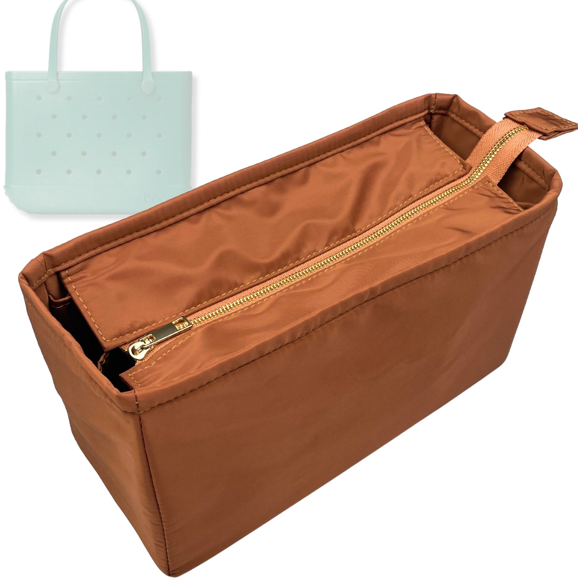 Bag Insert for (Bogg, Bitty Bogg Bag) Organizer Tote Purse Organiser Liner Shaper [Premium Nylon Material]