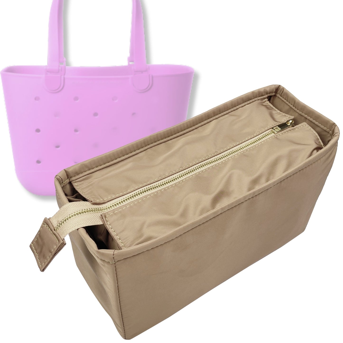 Bag Insert for (Simple Modern, Getaway Extra Large Bag) Organizer Tote Purse Organiser Liner Shaper [Premium Nylon Material]