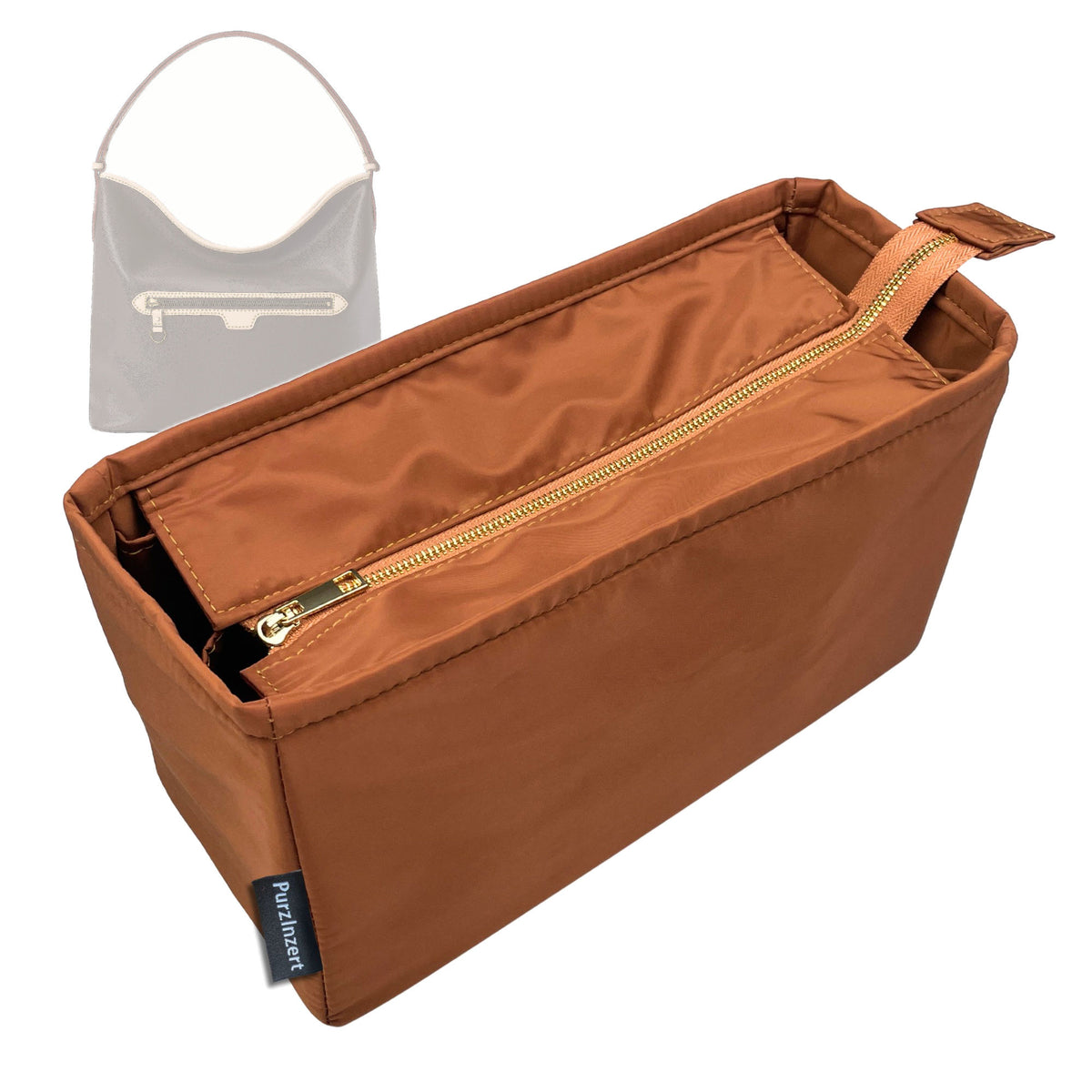 Bag Insert for (LV, TM Lineup) Organizer Tote Purse Organiser Liner Shaper [Premium Nylon Material]