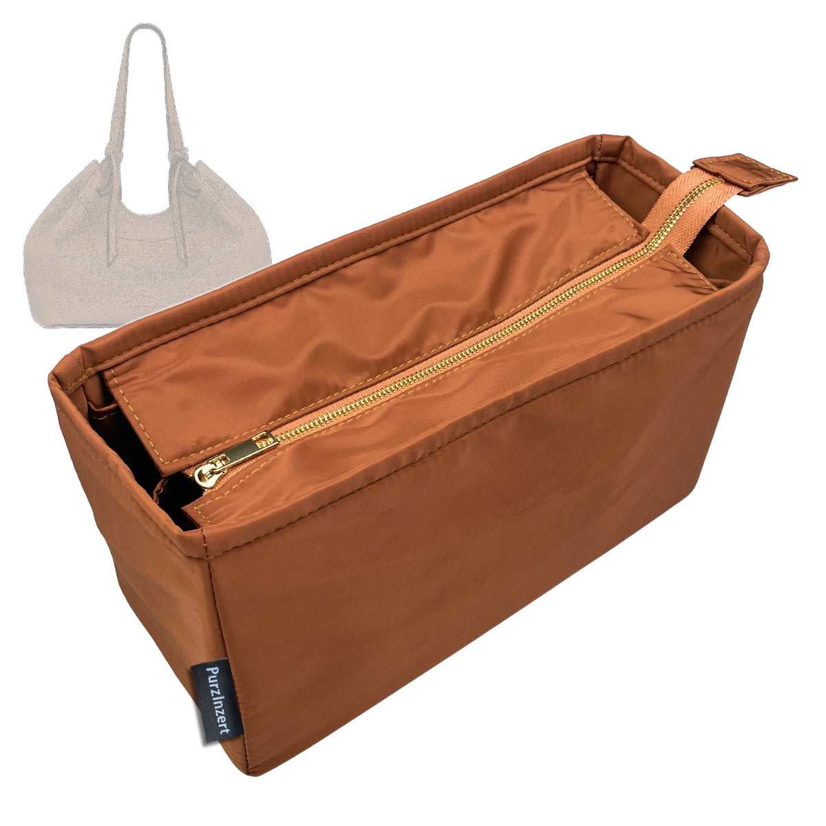 Bag Insert for (Strath berr., Barra Tote) Organizer Tote Purse Organiser Liner Shaper [Premium Nylon Material]
