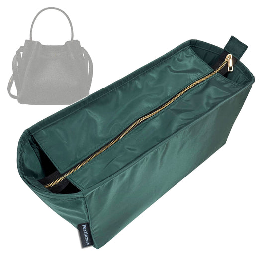 Bag Insert for (Tory Burch, Large Romy Bucket) Organizer Tote Purse Organiser Liner Shaper [Premium Nylon Material]