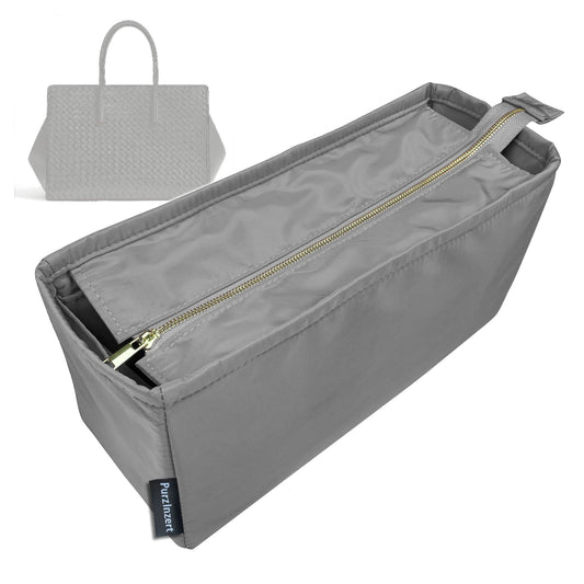 Bag Insert for (Bottega Veneta, Barbara Tote) Organizer Tote Purse Organiser Liner Shaper [Premium Nylon Material]
