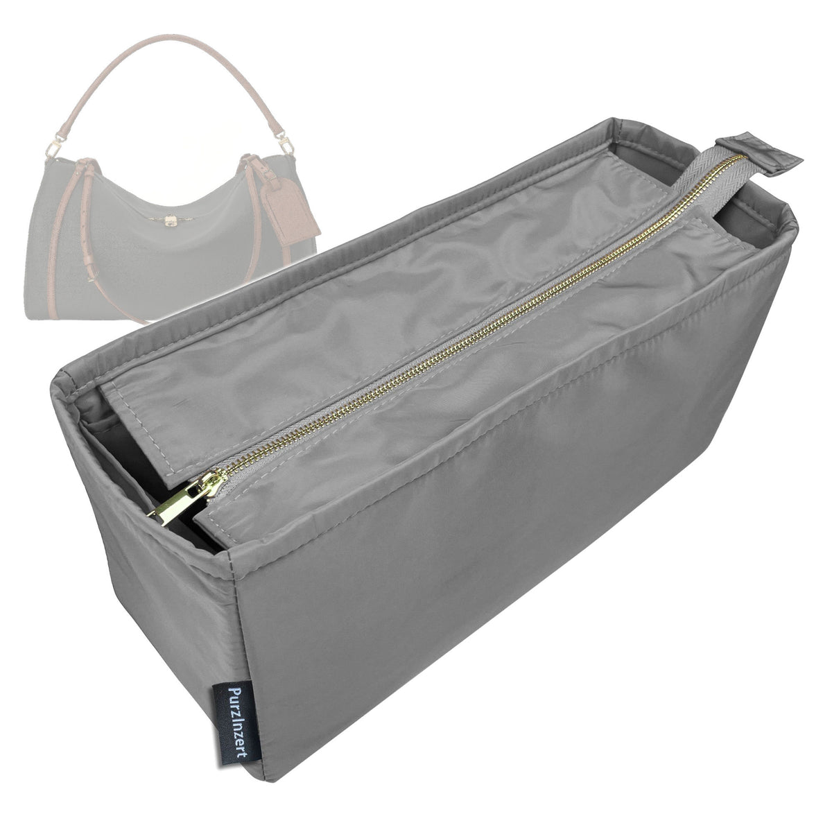 Bag Insert for (LV, Express Travel) Organizer Tote Purse Organiser Liner Shaper [Premium Nylon Material]