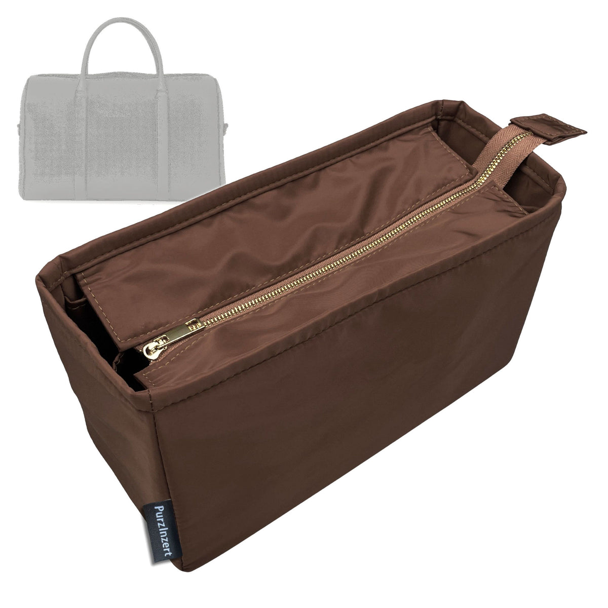 Bag Insert for (The Row, Iowa Duffle) Organizer Tote Purse Organiser Liner Shaper [Premium Nylon Material]