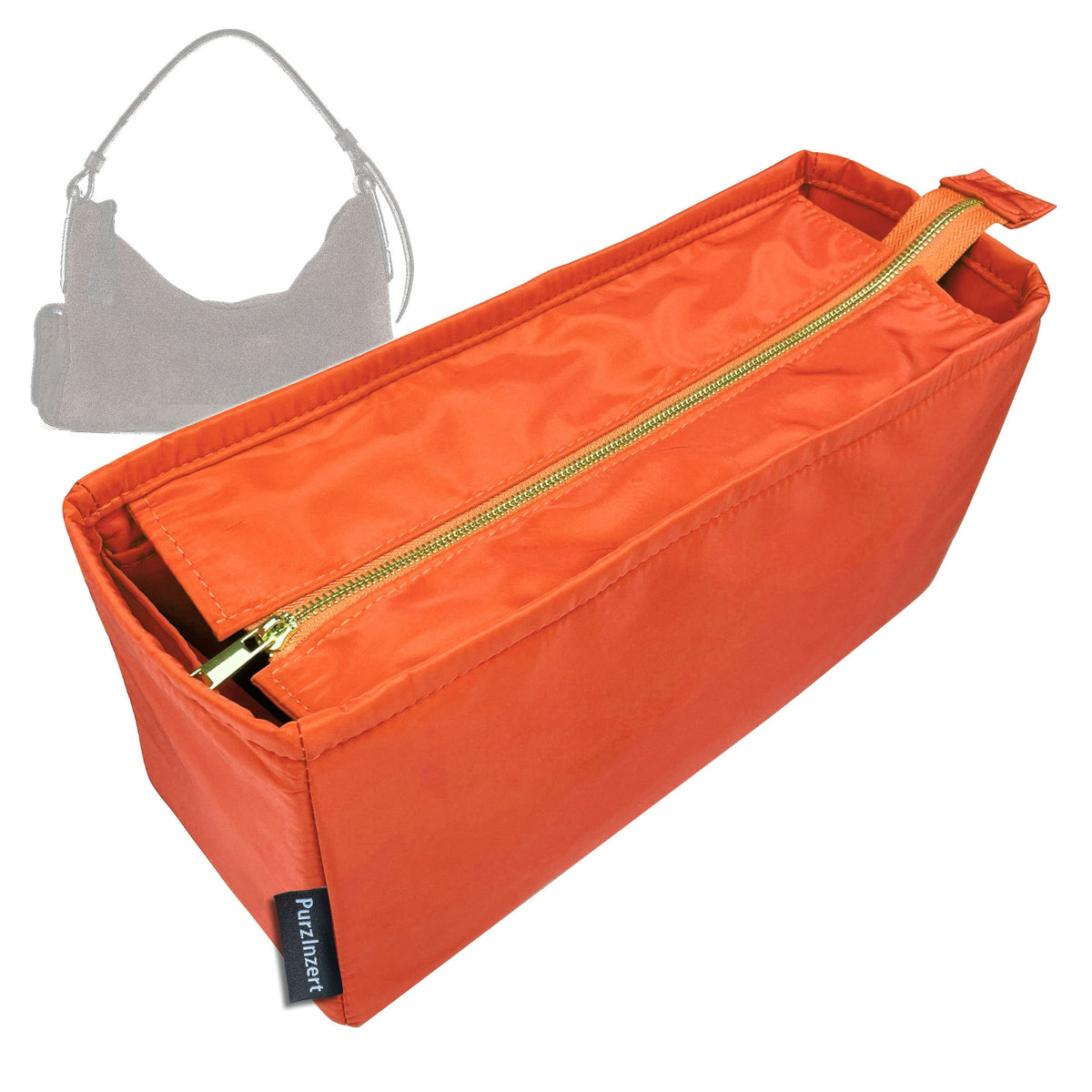 Bag Insert for (Marc Jacobs, Scene Large Shoulder Bag) Organizer Tote Purse Organiser Liner Shaper [Premium Nylon Material]