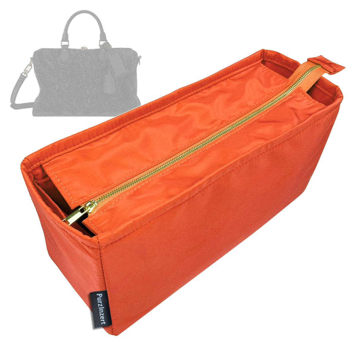 Bag Insert for (LV, Speedy Soft 30) Organizer Tote Purse Organiser Liner Shaper [Premium Nylon Material]