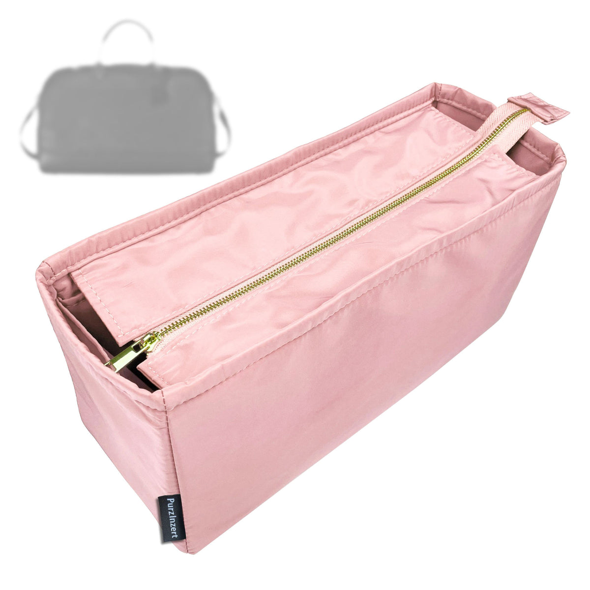 Bag Insert for (Longchamp, Le Foulonne L Travel Bag) Organizer Tote Purse Organiser Liner Shaper [Premium Nylon Material]