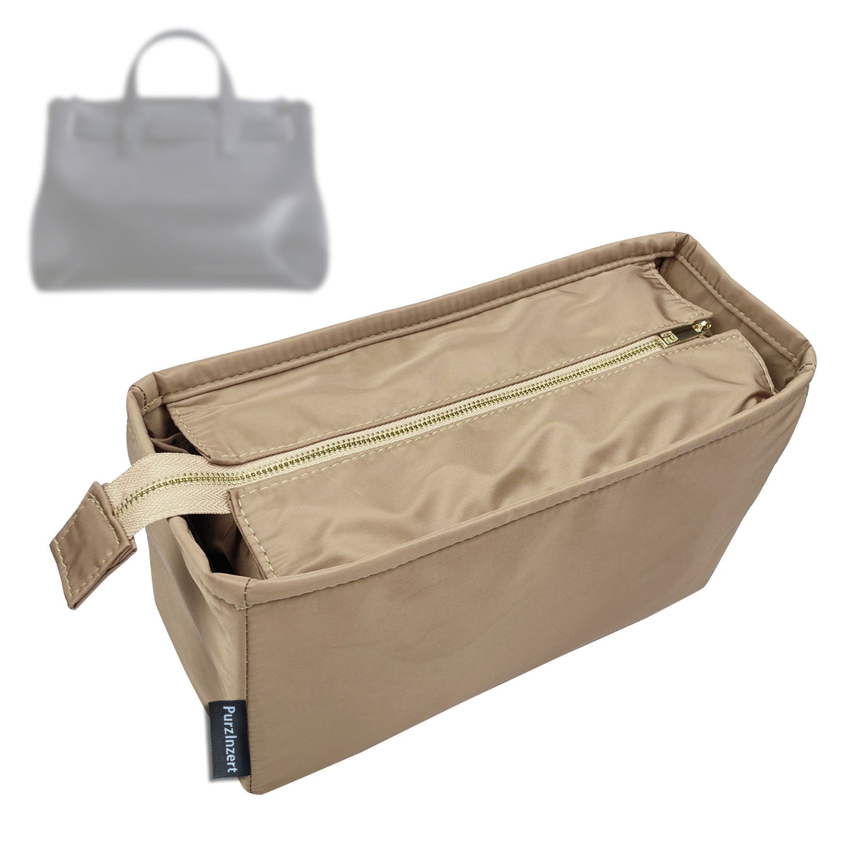 Bag Insert for (Dior, Medium Dio* Normandie Tote) Organizer Tote Purse Organiser Liner Shaper [Premium Nylon Material]