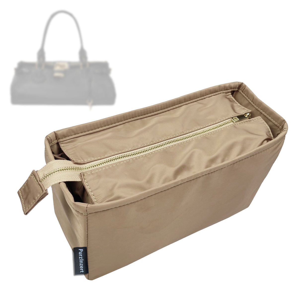 Bag Insert for (Chloe, XL Paddington Weekender Bag) Organizer Tote Purse Organiser Liner Shaper [Premium Nylon Material]