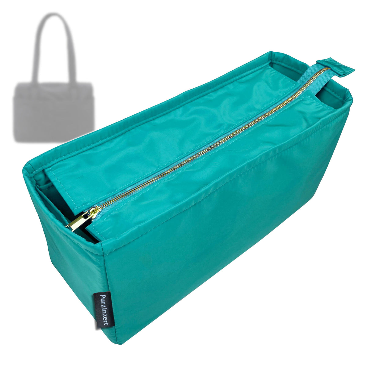 Bag Insert for (Baggu, Everyday Cloud Bag) Organizer Tote Purse Organiser Liner Shaper [Premium Nylon Material]